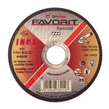 Toroflex - Favorit Trennscheibe Inox - Größe:115 x 1.0 x 22.2 mm