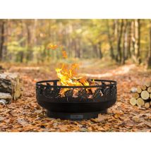 Cookking - Toronto Decorative Fire Bowl - Steel - L80 x W80 x H33 cm - Black