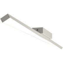 Torx plafoniera l.100 monocolore lucido