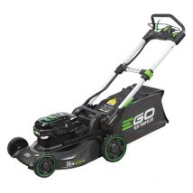 EGO LM 2021 E-SP cortacésped sin cable con batería de 5,0 Ah y cargador rápido