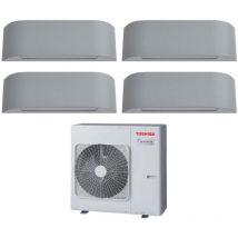 toshiba aire acondicionado split inverter serie haori 10+13+13 (9+12+12) ras-4m27u2avg-e r-32 wi-fi integrado 10000+13000+13000 (9000+12000+12000)