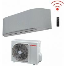 Toshiba - climatiseur inverter haori 16000 (15000) btu r-32 ras-b16n4kvrg-e wi-fi intégré a++ gris clair/gris foncé - nouveau gris clair gris clair
