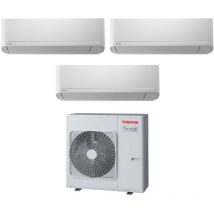 Trial Split Inverter Aire Acondicionado Serie seiya 7+10+16 (7+9+15) RAS-3M26U2AVG-E R-32 Wi-Fi Opcional 7000+10000+16000 (7000+9000+15000) - Toshiba