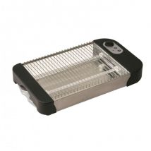 Comelec - tostador horizontal plano 7012 , Tostador horizontal 7012 Diseño extraplano que facilita su almacenamiento.Bandeja recogemigasRegulación