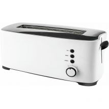 Alfa - Tostadora Grande Blanca 1000W para 2 piezas Kuken