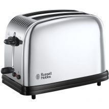 Russell Hobbs - Tostadora de acero inoxidable de 2 rebanadas 1670w - 23311-56