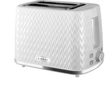Tostapane, 7 livelli di doratura Eldom to265b, 900w, bianco, pane tostato, panino croccante per la colazione,