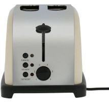 Furniture Limited - Tostapane Mbr-80 Retrò 920 W Crema E Nero