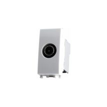 Gem Presa Tv Derivata T2 Compatibile Plana Bianco - 626b - Mapam