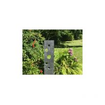 Classgarden Totem aus Schiefer – Garten-Deko – 120 cm lang, 30 cm breit, 3 cm dick, 30 kg – 1 Stück