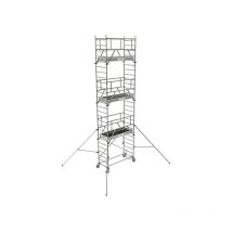 Echafaudage roulant 4 plateaux - Hauteur de travail max 9.85m - 26403680