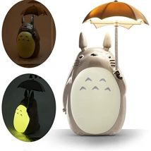 Coavas - Totoro Led Night Light for Kids Usb Rechargeable Reading Table Lamp Cute Cartoon Animal Children Boys Girls Room Decor