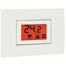 Termostato empotrable Vemer Aros-230 – Pantalla táctil multicolor – 230 Vac 50/60 Hz – Función de bloqueo por teclado