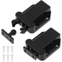 Cyslmuk - Touch-entriegelungsriegel Für Schränke, 8 Stück, Push-to-open, Nicht Magnetische Riegel Zum Schließen Von Schubladen, Für Schrank, Möbel, 