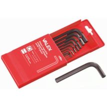 Touches hexagonales de 9 pieces en acier chrome' vanadio 1470040