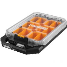 Toughbuilt - StackTech TB-B1-O-10C kompakter flacher Organizer 48 x 26,5 x 10 cm IP65 + 6x Inlay + 6x Trennwand