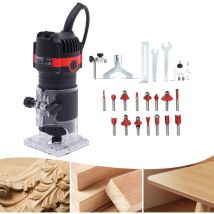 Gojoy - Toupie compacte, outil de fraisage à main compact pour le bois, coupe-bois 800W
