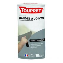 Enduit bande à joint poudre 10 kg - Toupret