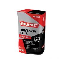 Quick Dry Joint Skim & Fill 10kg TOUFGBJSR10G - Toupret