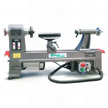 Tour à bois monophasé à variateur de fréquence - l. 510 mm - 750 w 230 v