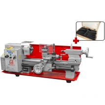 Holzmann - tour a metaux d'etabil avec variateur ED300ECO + 9 outils 9TLG10