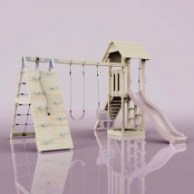 Tour de jeux Polarplay Kiruna Rosa Balançoire bébé