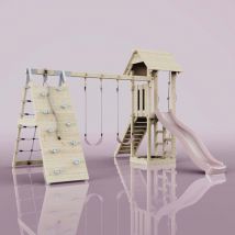 Tour de jeux Polarplay Kiruna Rosa Balançoire pour enfants