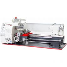 Tour à métaux d'établi hauteur des pointes 125 mm entre-pointes 550 mm alésage 26 mm 0,75 kW 230V 6 vitesses Torros TR2550 230V
