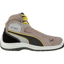 Puma Safety Shoes - Chaussures De Sécurité Hautes Touring Stone Mid S3 Src - Marron/gris 41