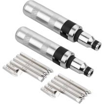 Maxpower - Tournevis a Frapper Tournevis à Frapper Professionnel avec Embouts Carrés Conducteurs 1/2' (16 pièces)