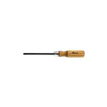 Destornillador Mango de madera - Hoja Phillips - 6 x 125 mm - 604100 - Bost
