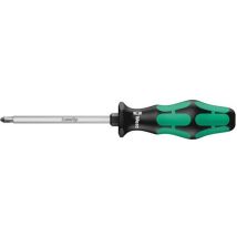 Wera - Tournevis cruciforme Kraftform Plus - serie 300 PH3x150mm, six pans
