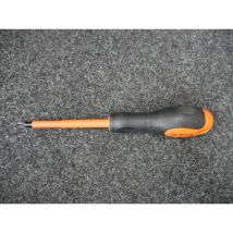 Tournevis cruciforme ph 2x100mm isolé 1000V manche bi-matière lame non-decolletée phillips IP19ND