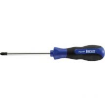 Tournevis cruciforme pz, avec lame ronde, Dimensions : pz 2, Long. de la lame 100 mm, Long. totale 202 mm, ø de la lame : 6,0 mm