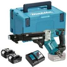 Visseuse à chargeur sans fil DFR551RTJ 18V, 0-6.000 min 2x 5, 0Ah + chargeur - Makita