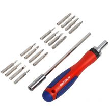 Workpro - WP200516 - Tournevis à cliquet professionnel cr-v pour électricien (18 pcs.)