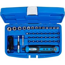 Bgs Technic - Tournevis electrique porte embouts et douilles - coffret bgs 41 pcs