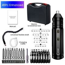 Tournevis Électrique Sans Fil Rechargeable - Kit Intelligent avec Embouts Multifonctions