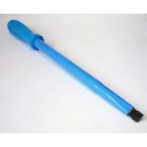 Derancourt - Tournevis plat 12x250mm isolé 1000V lame acier chromé manche bleu atex ii pour vis tête fendue