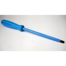 Derancourt - Tournevis plat 6.5x150mm isolé 1000V lame acier chromé manche bleu atex ii pour vis tête fendue