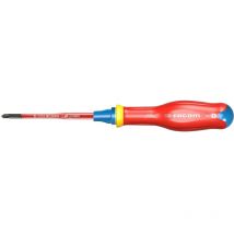 Tournevis mixte Bornéo Protwist - Fente / pozidriv PZ1 - Isolé 1000 v Facom