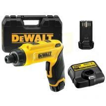 DCF680G2-QW clé sans fil 7,2 v avec 2 Batteries 1.0 ah, Chargeur et Mallette - Dewalt