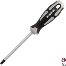 AFT - Tournevis Torx inviolable S2 Acier Bi-matière Manche tpr. Mesure T40 x ø 8,0 x 125 mm.