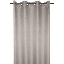 Rideau occultant doublure polaire Beige 140x260 cm