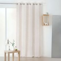 Homemaison - Rideau dépolluant écru - 135x240cm - Ecru