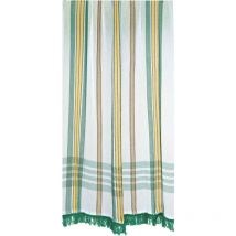 Rideau marseillais tissé Vert (225 x 140 cm)