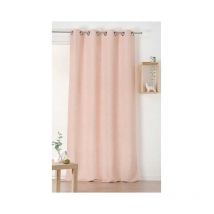 Homemaison - Rideau dépolluant rose poudré - 135x240cm - Rose