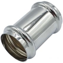 Tout Droit Manchon 34mm Siphon Vidange Chromé Remplacement 60mm Longue
