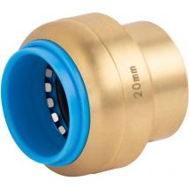 Quick plomberie Bouchon diam. 20 laiton