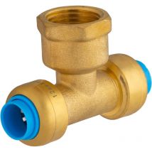 Sans marque Te laiton D.12 pour pour tube en multicouche